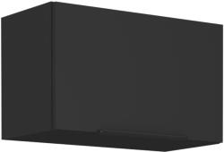 TEMPO KONDELA Dulap superior, negru, SIBER 60 GU-36 1F