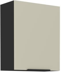 TEMPO KONDELA Dulap superior, caşmir/negru, ARAKA 60 G-72 1F