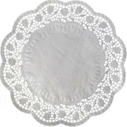 Wimex Dekoratív csipke kerek fehér 18cm 100 db - Wimex (72318)