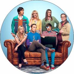 Pictu Hap Ehető papír A Nagy Bumm elmélet - The Big Bang Theory 19, 5 cm - Pictu Hap (pic9000995_kruh)