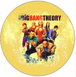 Pictu Hap The big bang theory - A Nagy Bumm elmélet sárga háttér 19, 5 cm - Pictu Hap (pic9000994_kruh)