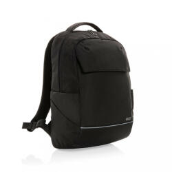 Swiss Peak Rucsac laptop 15.6 inch, 2401E16399, Swiss Peak, 30x21x45 cm, rPET, Negru (EVE08-P763-031)