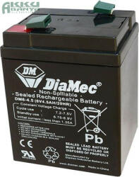 DIAMEC 6V 4, 5Ah akkumulátor DM6-4.5 (D-106302)