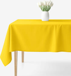 Goldea față de masă loneta - galben închis 100 x 140 cm