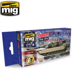AMMO by MIG Jimenez AMMO Modern U. S. Army 1950-2016 6 x 17 ml (A. MIG-7159)