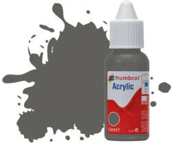 Humbrol Acrylic Paint No 31 Slate Grey Matt, Dropper Bottle 14 ml (DB0031)