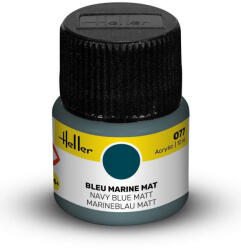 Heller Peinture Acrylic 077 bleu marine mat (9077)