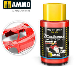 AMMO by MIG Jimenez AMMO COBRA MOTOR MP4 Red Acrylic Paint 30 ml (A. MIG-0311)