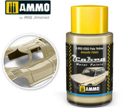 AMMO by MIG Jimenez AMMO COBRA MOTOR Pale Yellow Acrylic Paint 30 ml (A. MIG-0303)