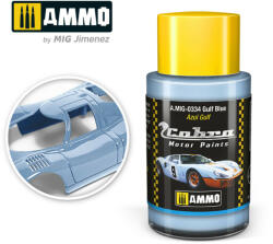 AMMO by MIG Jimenez AMMO COBRA MOTOR Gulf Blue Acrylic Paint 30 ml (A. MIG-0334)
