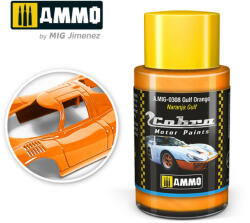 AMMO by MIG Jimenez AMMO COBRA MOTOR Gulf Orange Acrylic Paint 30 ml (A. MIG-0308)