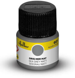 Heller Acrylic Paint 027 matt sea grey 12ml (9027)