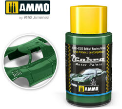 AMMO by MIG Jimenez AMMO COBRA MOTOR British Racing Green Acrylic Paint 30 ml (A. MIG-0323)