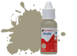 Humbrol Acrylic Paint No. 168 Hemp/Camouflage Beige Matt, Dropper Bottle 14 ml (DB0168)