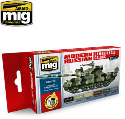 AMMO by MIG Jimenez AMMO Modern Russian Camouflages Colors Vol. 2 6 x 17 ml (A. MIG-7161)