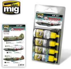 AMMO by MIG Jimenez AMMO VVS Russian WWII Early Colors 4 x 17 ml (A. MIG-7222)