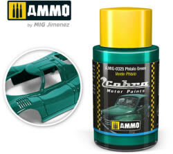 AMMO by MIG Jimenez AMMO COBRA MOTOR Phtalo green Acrylic Paint 30 ml (A. MIG-0325)