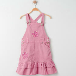 ALG Hímzett rózsaszín kislány ruha (Méret 122)