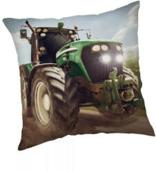  Traktor Green párnahuzat 45x45 cm (JFK024034)