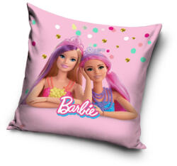  Barbie Friends párnahuzat 40x40 cm Velúr (CBX039255) - kidsfashion