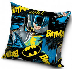 Carbotex Batman Comic párnahuzat 40x40 cm Velúr (CBX407734) - kidsfashion