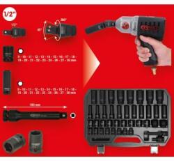 KS TOOLS Set capete chei tubulare impact KS TOOLS 515.0065 Set capete bit, chei tubulare