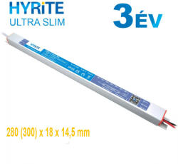 13 HYRITE TL-12E36, Ultra-Slim LED tápegység, 36W / 12V