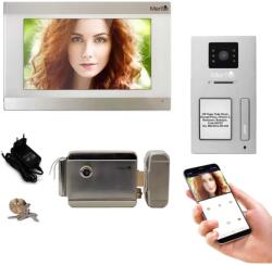 Mentor Kit Interfon Video 1 familie wireless WiFi IP65 2MP 7 inch Color 3in1 2 fire Mentor SYKT016