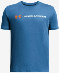 Under Armour UA B Logo Wordmark SS Tricou pentru copii Under Armour | Albastru | Băieți | 122 - bibloo - 114,00 RON