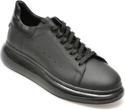 Gryxx Pantofi casual GRYXX negri, MQ1, din piele naturala 45