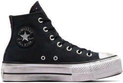Converse Sneakers Chuck Taylor All Star Lift Platform Chrome A06450C 001-black/silver/black (A06450C 001-black/silver/black)