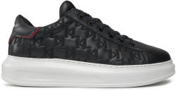 Karl Lagerfeld M Sneakers Monogram Aop KL52587 000-black lthr (KL52587 000-black lthr)