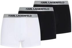 Karl Lagerfeld M Lenjerie (Pack of 3) Metallic Elastic Trunk Set 240M2106 998 black/white (240M2106 998 black/white)
