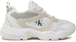 Calvin Klein Sneakers Retro Tennis Su-Mesh Wn YW0YW00891 02Y bright white/creamy white (YW0YW00891 02Y bright white/creamy white)