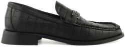 Karl Lagerfeld M Loafers Sqaure Toe Loafer KL11073/S 1c0-crocodile black lthr (KL11073/S 1c0-crocodile black lthr)