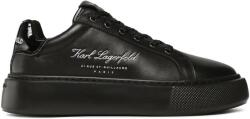 KARL LAGERFELD Sneakers Hotel Karl Lo Lace KL62223F 00x-black lthr / mono (KL62223F 00x-black lthr / mono)