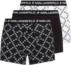 Karl Lagerfeld M Lenjerie (Pack of 3) Logo Monogram Trunk Set 225M2101 q63 diamond karl black/white (225M2101 q63 diamond karl black/white)