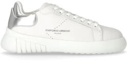 Giorgio Armani Sneakers X3X187XN850 M696 white+silver (X3X187XN850 M696 white+silver)