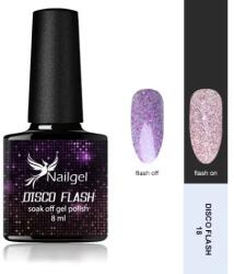 Nailgel Disco Flash 18 gél lakk 8ml