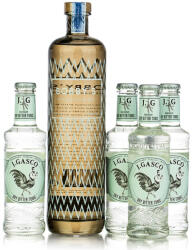 Bobby's és 4 db J. Gasco Dry Bitter Tonic gin (0, 7L / és 4X0, 2 L / 42%) - goodspirit