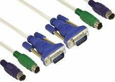 VCOM Set cablu VCom Set comutator KVM - CK501A-3m (CK501A-3m)