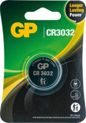 GP Batteries Baterie buton litiu GP CR-3032 3V 1 buc. intr-un blister /pret pentru 1 buc. / (GP-BL-CR3032-CPU1) Baterii de unica folosinta