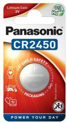 Panasonic Baterie buton litiu PANASONIC CR2450, 3V, 1 buc. in blister, pret pentru 1 buc (PAN-BL-CR2450) Baterii de unica folosinta