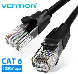 Ventiune Cablu Vention LAN UTP Cat. 6 Patch Cable - 3M Negru - IBEBI (IBEBI)