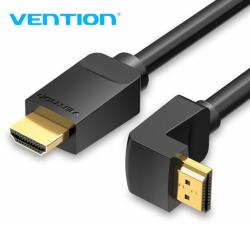 Ventiune Cablu Vention HDMI Unghi drept 270 grade v2.0 M / M 4K/60Hz Aur - 1, 5M Negru - AAQBG (AAQBG)