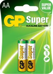 GP Batteries Baterie alcalina GP SUPER LR6 AA, 2 buc. in pachet, 1.5V, GP15A (GP-BA-15A-U2) Baterii de unica folosinta