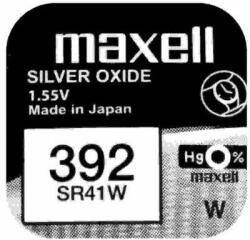 Maxell Baterie buton argintie MAXELL SR41 SW /384/ AG3 1.55V (ML-BS-SR-41-SW) Baterii de unica folosinta