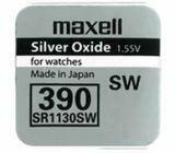 Maxell Baterie buton argintie MAXELL SR 1130 SW /AG10/ 389/390/ 1.55V (ML-BS-SR-1130-SW)