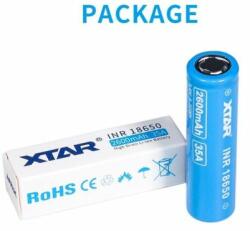 XTAR Acumulator baterie XTAR 18650 2600mAh, Li-ion (XTAR-BL-CR18650-2600)