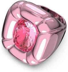 Swarovski Női gyűrű nemesacél kristály DULCIS rózsaszín-rózsaszín 58 (18.4 mm Ø)